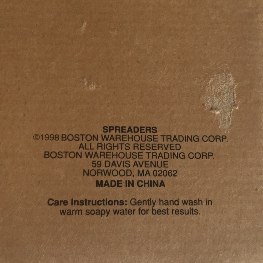 Boston Warehouse holiday cheese, dip, butter spreaders Santa Claus NWT - Picture 4 of 6